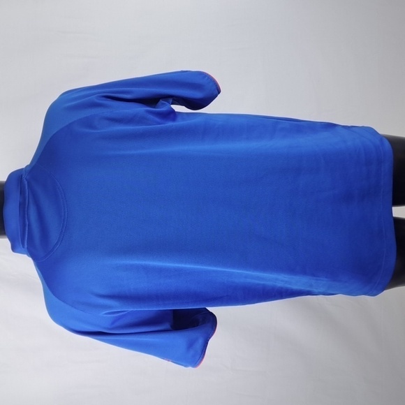 Starter Y2K Florida Gators embroidered Men's Lg blue casual sport polo shirt - Picture 4 of 5